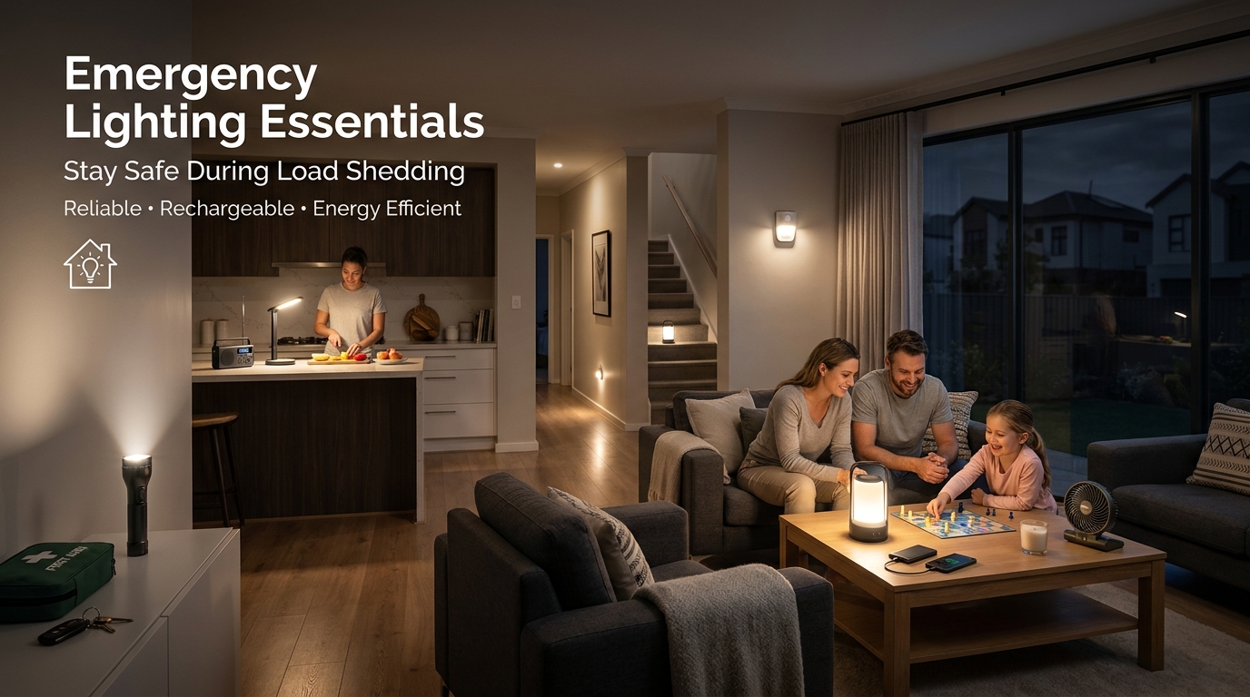 Emergency Lighting Essentials for Every Home in South Africa