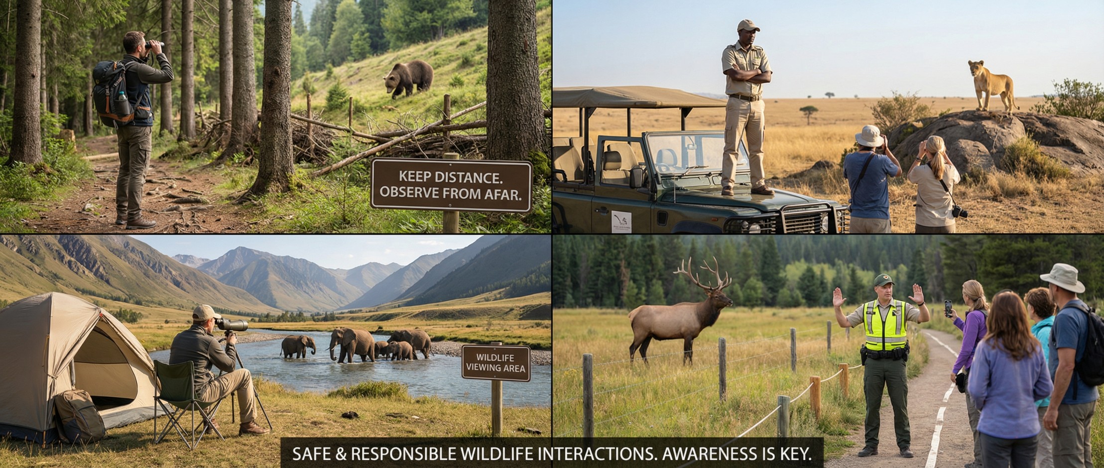 Expert Wild Animal Safety Measures for Outdoor Enthusiasts