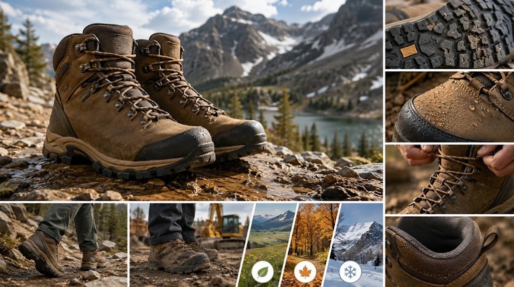 The Comprehensive Guide to Rugged Footwear for Hiking and Work