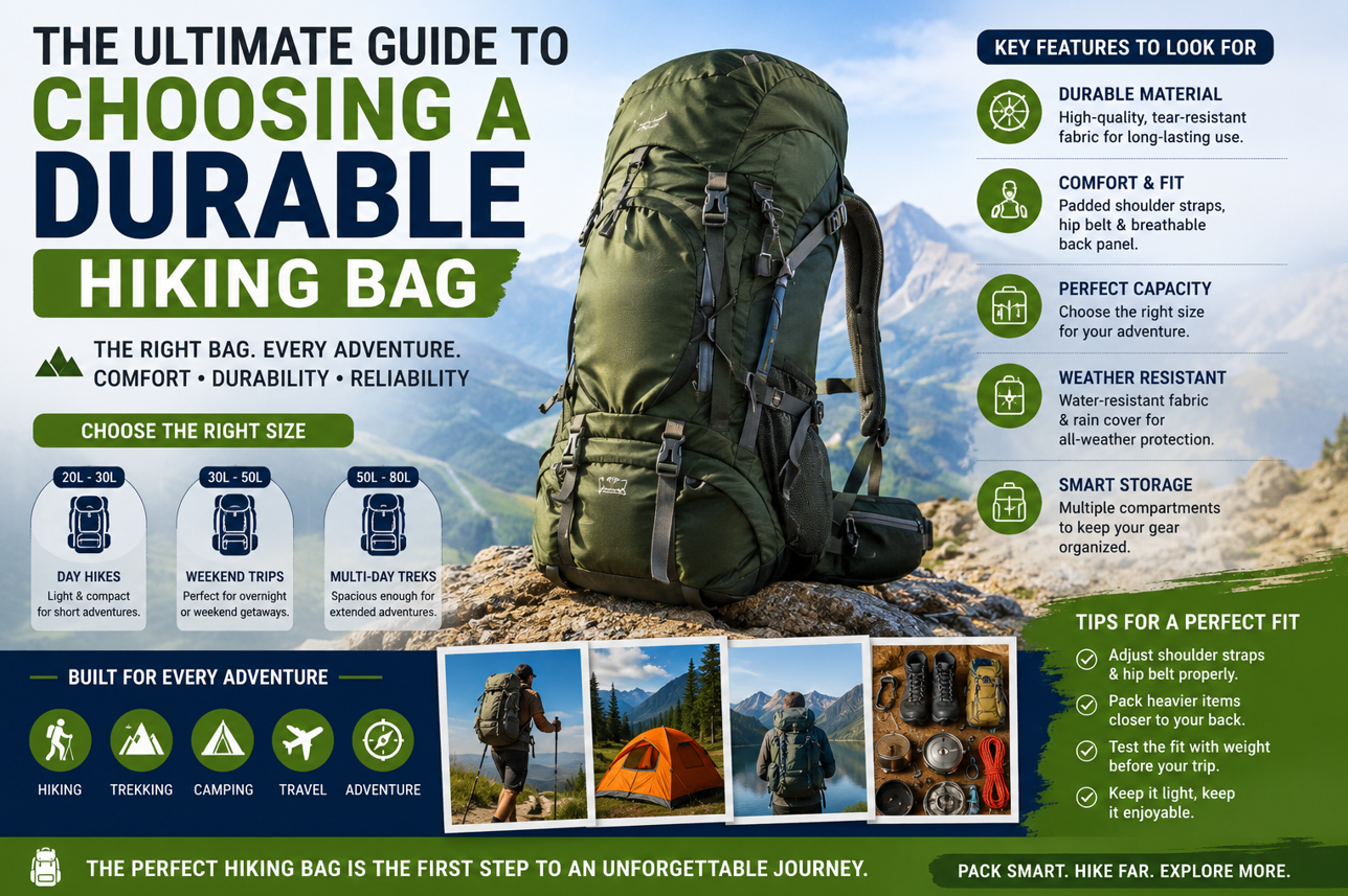 The Ultimate Guide to Choosing a Durable Hiking Bag